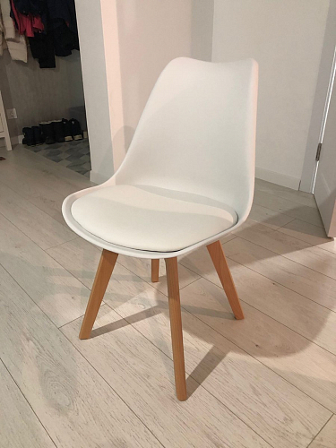 Деревянный стул Bonuss dark gray / black фото покупателя 76