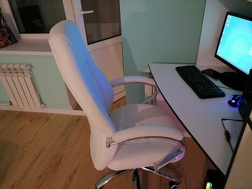 Компьютерное кресло Aragon dark grey - Уцененный экземпляр фото покупателя 74