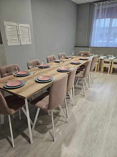 Стол Тринити Лофт 120 25 мм черный матовый / юта фото покупателя 109