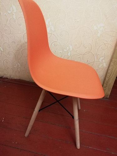 Пластиковый стул Eames PC-015 желтый фото покупателя 47