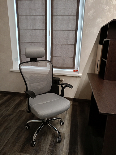 Компьютерное кресло Lody 1 фиолетовое / черное фото покупателя 18