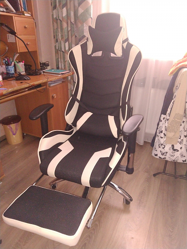 Компьютерное кресло Kano 1 light blue / black фото покупателя 91