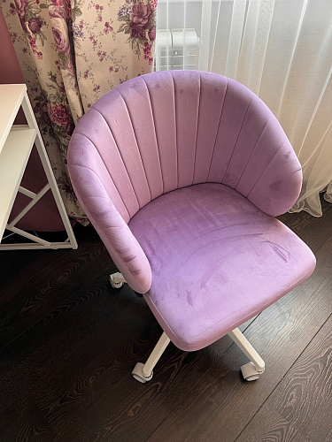 Компьютерное кресло Пард экокожа белый фото покупателя 47