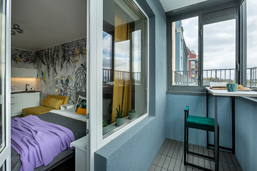 Барная стойка Дилан Лофт 120х40х90 бетон светлый фото покупателя 131