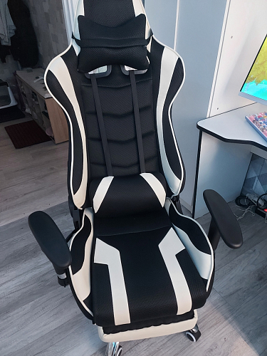 Компьютерное кресло Kano 1 light blue / black фото покупателя 118