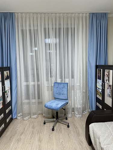 Компьютерное кресло Бюрократ CH-330M/velv86 голубой velvet 86 / крестовина металл фото покупателя 1