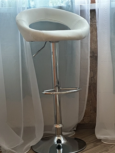 Барный стул Oazis white / chrome фото покупателя 10