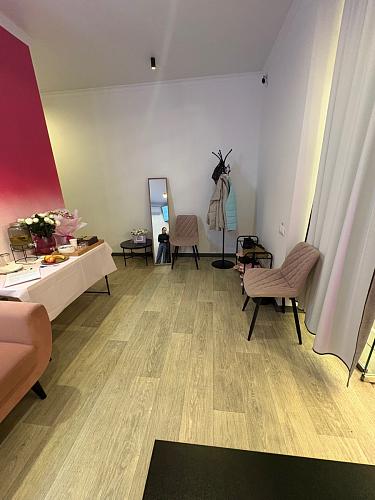 Стул на металлокаркасе Баодин К крутящийся фиолетовый teddy 944 / черный фото покупателя 22