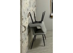 Стул на металлокаркасе Седа К 02 светло-серый / белый фото покупателя 168