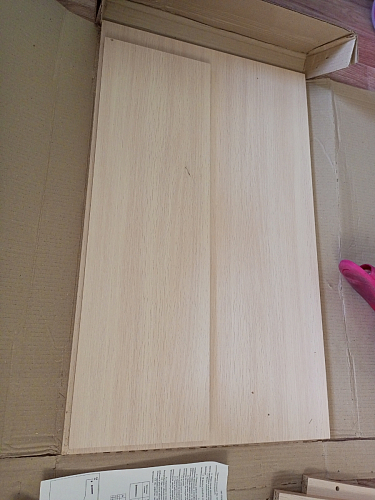 Стол письменный Kiwi дуб молочный  - Уцененный экземпляр фото покупателя 23