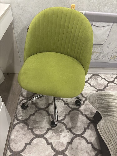 Компьютерное кресло Melody/Мелоди молочное фото покупателя 16