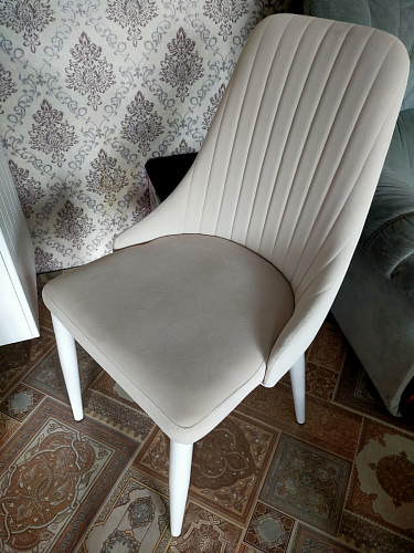 Стул на металлокаркасе Kora dark gray / black фото покупателя 199