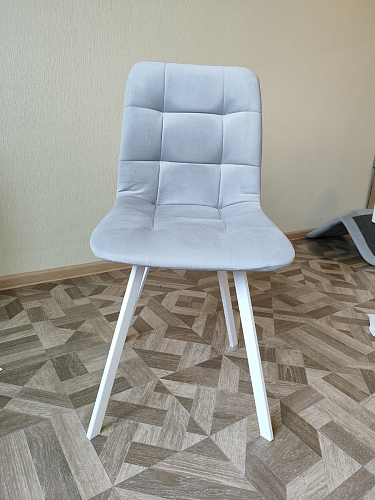 Стул на металлокаркасе Чилли горчичный / черный фото покупателя 441