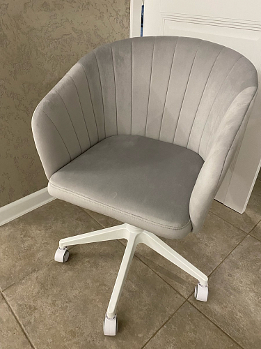 Компьютерное кресло Тибо confetti chocolate / белый фото покупателя 30