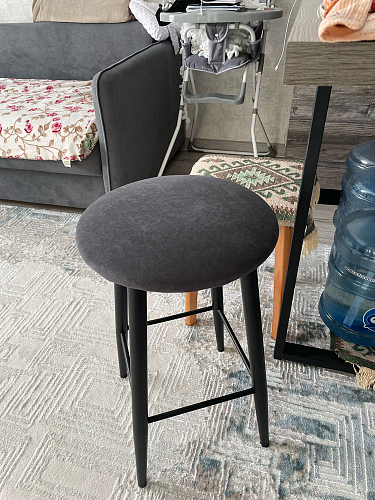 Полубарный стул Гангток катания изумруд / черный матовый фото покупателя 6