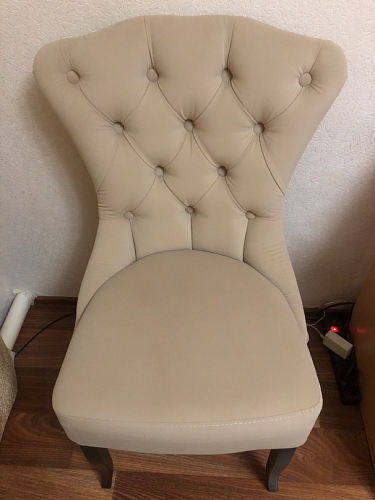 Деревянный стул Милано 1 бежевый / белый фото покупателя 93