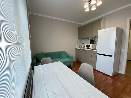 Деревянный стол Барон О 200 х 90 белая пленка шагрень / белый фото покупателя 34