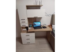 Стол компьютерный Джаз-17 белый правый фото покупателя 7