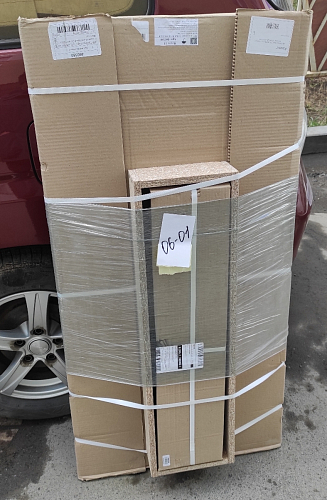 Стол Тринити Лофт 120 32 мм дуб галифакс табако / черный матовый фото покупателя 922