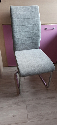 Стул Basit light grey fabric фото покупателя 33