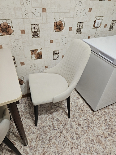 Стул на металлокаркасе Kora gray / black фото покупателя 372