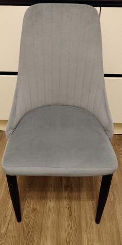 Стул на металлокаркасе Kora light blue / white фото покупателя 137