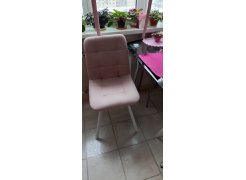 Стул на металлокаркасе Чилли розовый / черный каркас фото покупателя 343