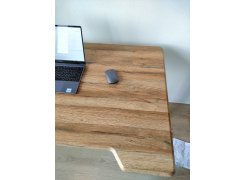 Компьютерный стол Маркос 140х80 зеленый / черный фото покупателя 11