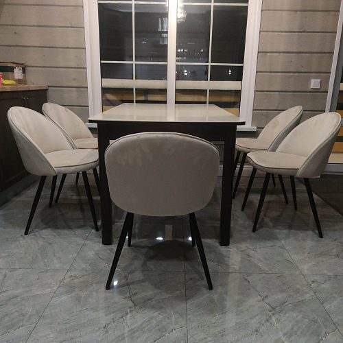 Стул на металлокаркасе Dodo khaki фото покупателя 7