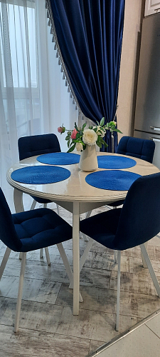 Комплект стульев Чилли 2 шт бежевый / черный фото покупателя 1069