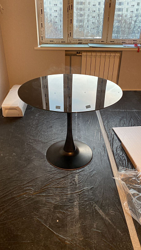 Стол Tulip 90 белый фото покупателя 7