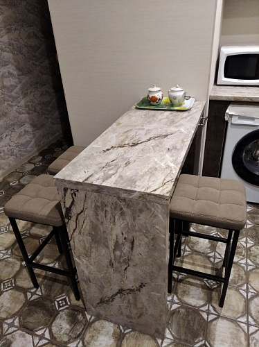 Барный стул Лофт линкольн белый / белый матовый фото покупателя 183