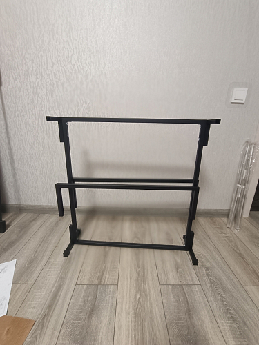 Стол-книжка Стим белый / дуб сонома фото покупателя 7