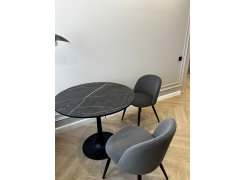 Стул на металлокаркасе Gabi blue / black фото покупателя 618