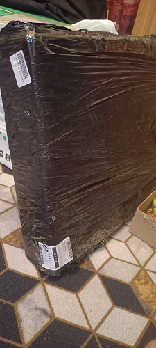 Тумба Ханна черная / красная  - Уцененный экземпляр фото покупателя 18