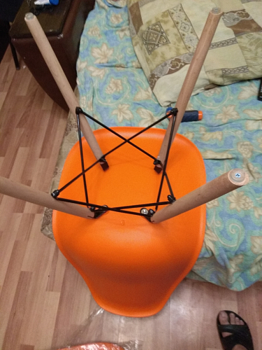 Стул Eames PC-015 yellow фото покупателя 493