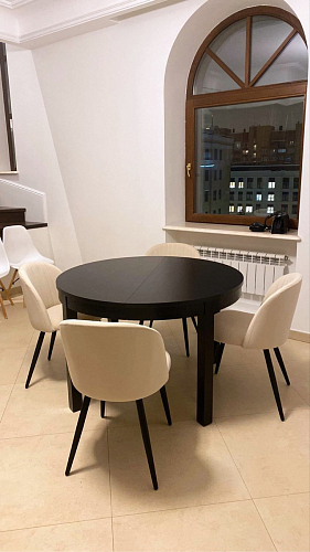 Стул на металлокаркасе Gabi latte / gold / black фото покупателя 950