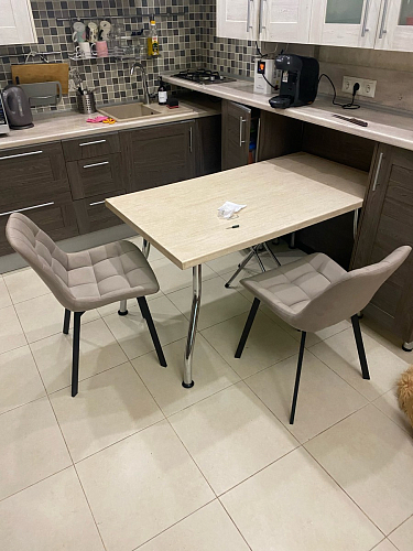 Комплект стульев Форт 4 шт кирпичный / чёрный фото покупателя 26