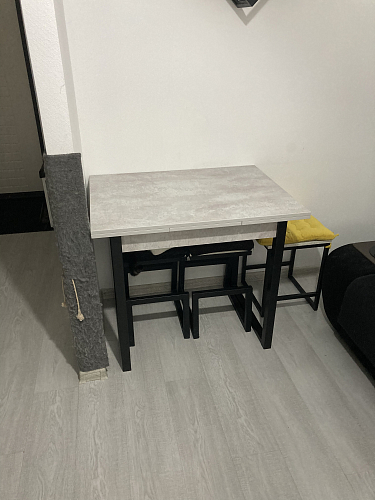 Стол Форли дуб рошелье / черный матовый фото покупателя 42