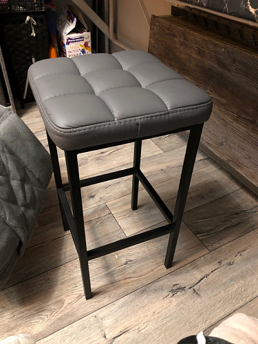 Барный стул Лофт линкольн белый / белый матовый фото покупателя 178