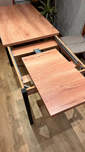 Стол Оригон навара / черный матовый фото покупателя 30