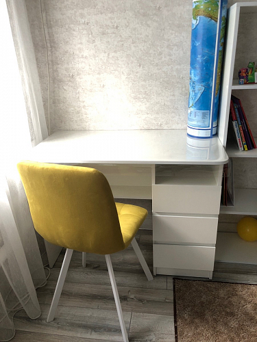 Комплект стульев Чилли 2 шт бежевый / черный фото покупателя 349