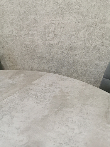 Стеклянный стол Капри антрацит / черный фото покупателя 3