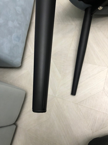 Стул на металлокаркасе Kora dark gray / black фото покупателя 460