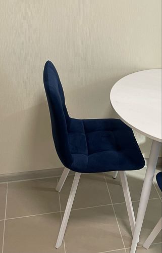 Стул на металлокаркасе Чилли К кирпичный / черный фото покупателя 105