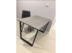 Стол Лота Лофт 140 25 мм юта / белый матовый фото покупателя 806