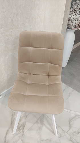 Комплект стульев Чилли 2 шт бежевый / черный фото покупателя 1141