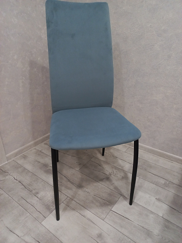 Стул на металлокаркасе Tod light purple / light blue / black фото покупателя 33