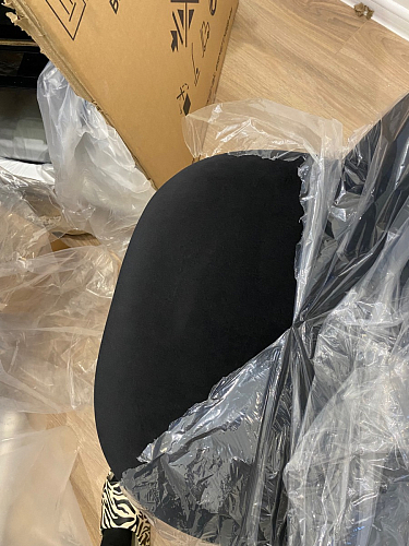 Стул на металлокаркасе Gabi latte / gold / black фото покупателя 545