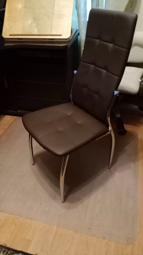 Стул на металлокаркасе Farini dark blue фото покупателя 7